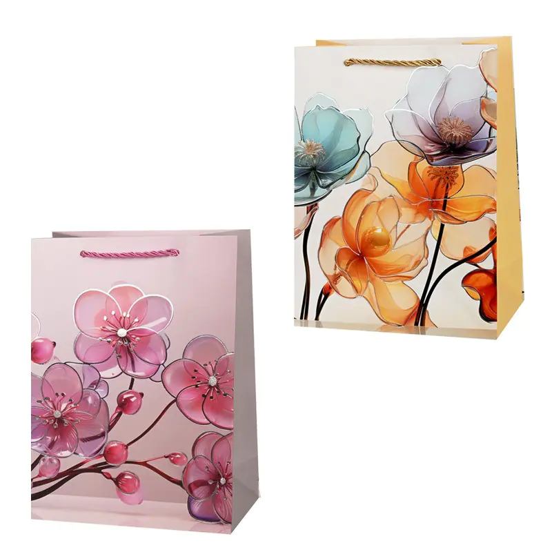 Подаръчна торбичка Цветни цветя