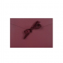 Плик от луксозен перлен картон със сатенена панделка в цвят бордо
