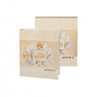 Фотоалбум в кутия Baby в бежаво