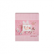 Фотоалбум в кутия Baby в розово