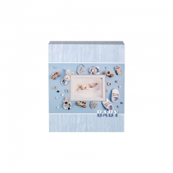 Фотоалбум в кутия Baby в синьо