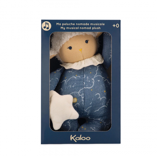 Успокояваща пътуваща овца Janod KALOO, 20 см