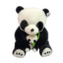 Плюшена панда с бебе, 50 см