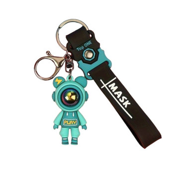 Ключодържател Астронавт, тюркоаз, 7 см