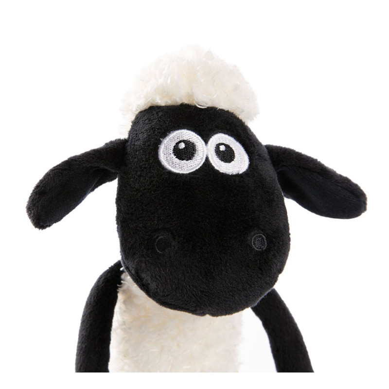 Плюшена овца, черна, 25 см