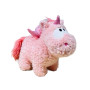 Плюшен еднорог Алис, розов, 25 см