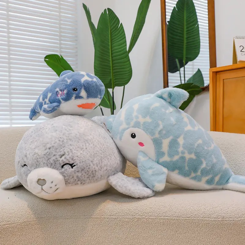 Плюшен тюлен Тоби, 25 см