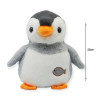 Плюшен пингвин Педро с коледна песен, 25 см