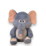 Плюшен слон Саро, сив, 25 см
