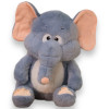 Плюшен слон Матю, сив, 45 см