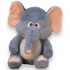 Плюшен слон Матю, сив, 45 см