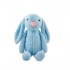 Плюшено зайче с дълги уши, синьо, 25 см