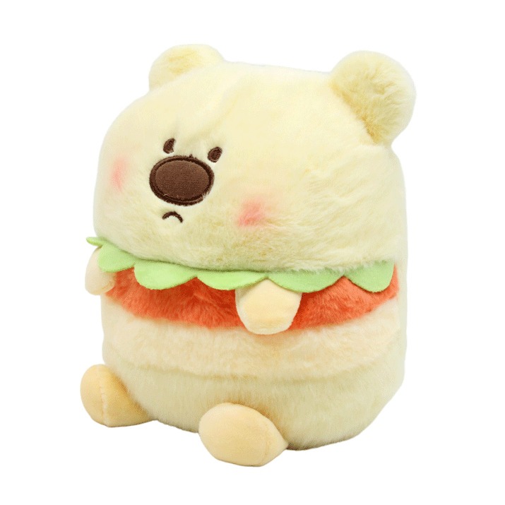 Плюшен бургер мече, 20 см