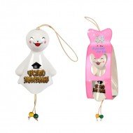 Камбанка с послание - ЧЕСТИТО ЗАВЪРШВАНЕ /керамика/