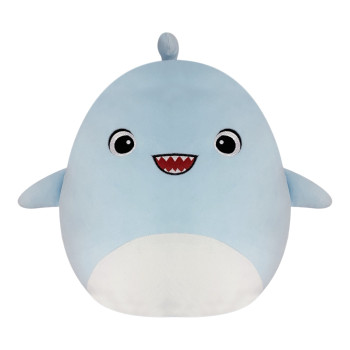 Плюшена възглавничка скуиши Акула, 36 см