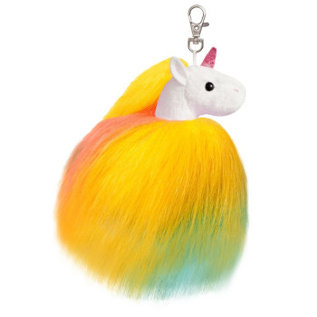 Ключодържател еднорог Aurora, цветен, 14 см