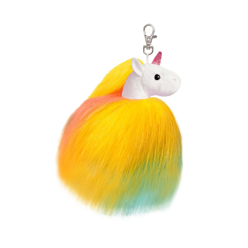 Ключодържател еднорог Aurora, цветен, 14 см