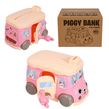 Касичка - Автобусче в розово