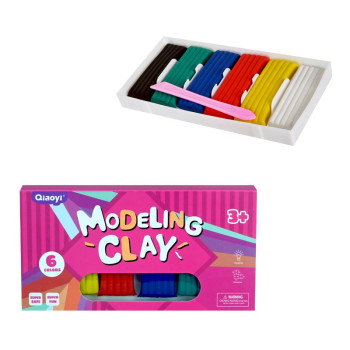 Моделин, 6 цвята