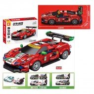 Конструктор - Спортна кола /325 елемента/