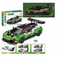 Конструктор - Спортна кола /308 елемента/