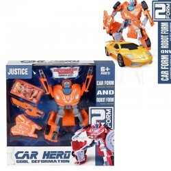 Трансформър Кола в оранжево