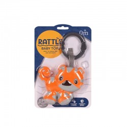 Дрънкалка Тигърче, оранжево