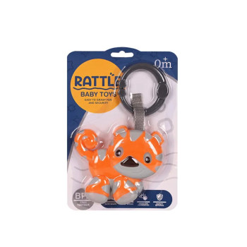 Дрънкалка Тигърче, оранжево