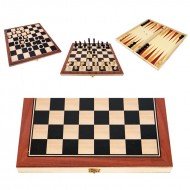 Игра 3 в 1 /шах, табла и дама/
