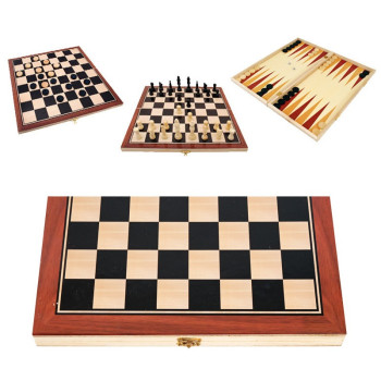 Игра 3 в 1 /шах, табла и дама/