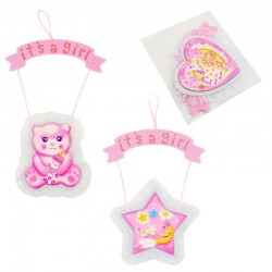 Апликация за стена It's a Girl розово Апликация за стена It's a Girl розово