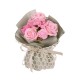 Луксозен букет от вечни цветя с декорация в подаръчна кутия с чекмедже