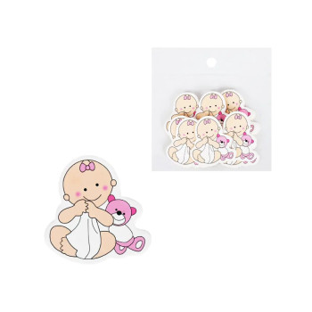 Елемент за декорация - Бебе момиче