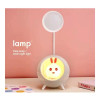 Настолна LED лампа - Зайче в бяло