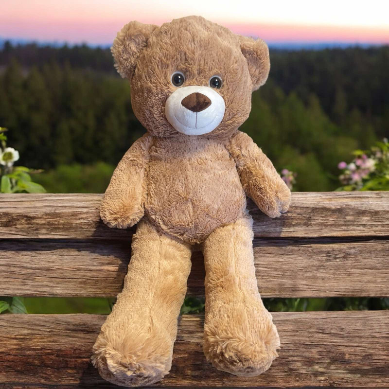 Плюшено мече Теди, кафяво, 80 см