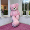 Плюшено мече с дълги крака Катя, розово, 200 см