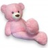Плюшен мечок, розов, 200 см