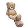 Плюшено мече с дълги крака Петър, кафяво, 200 см