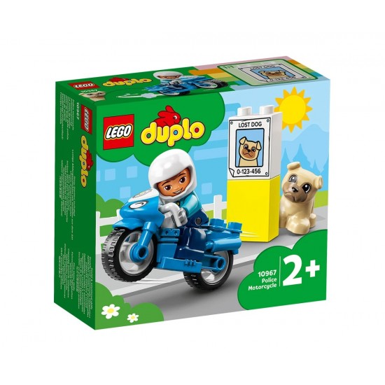 LEGO® DUPLO® Town 10967 - Полицейски мотоциклет