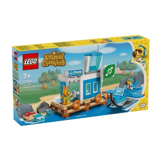 LEGO® Animal Crossing™ 77051 - Летете с Dodo Airlines