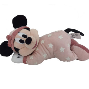 Плюшена играчка Мини Маус светеща в тъмното, 30 см