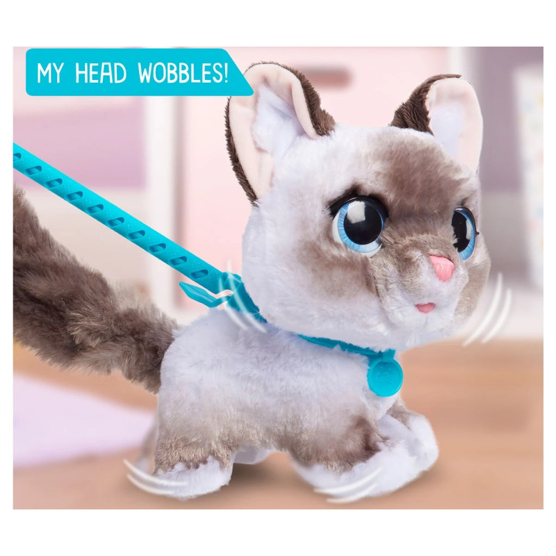 Интерактивно коте с каишка