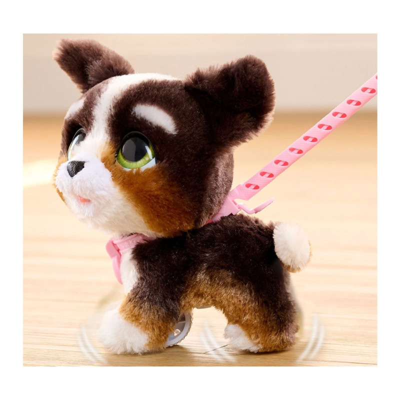 Интерактивно кученце Бернедудъл с каишка 