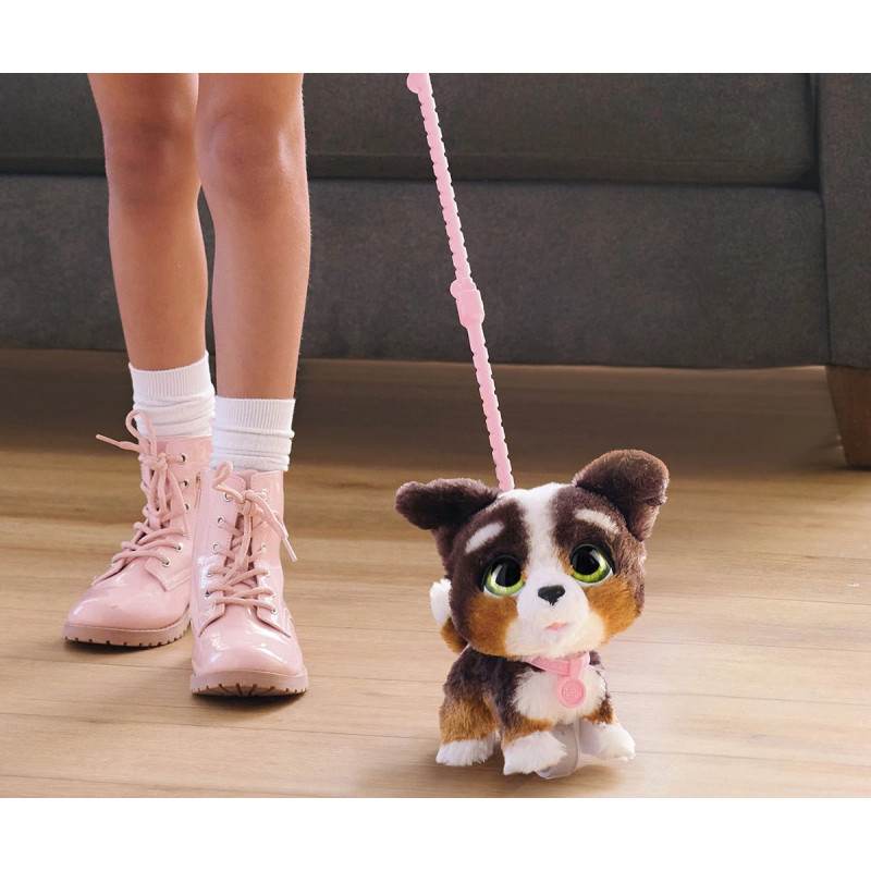 Интерактивно кученце Бернедудъл с каишка 