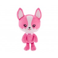 Плюшена играчка Barbie - Бляскав домашен любимец, розово кученце, 18 см