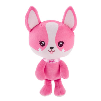 Плюшено куче, играчка Barbie, розово, 18 см