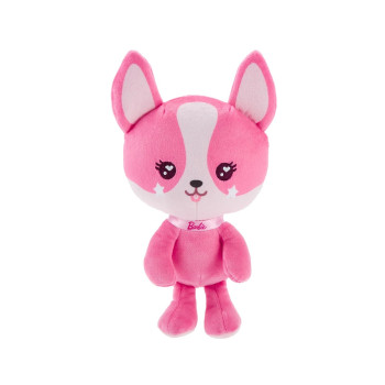 Плюшено куче, играчка Barbie, розово, 18 см