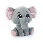 Плюшен слон, сив, 22 см