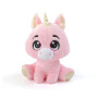 Плюшен еднорог, розов, 22 см
