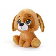 Плюшена играчка Куче, кафяво, 22 см